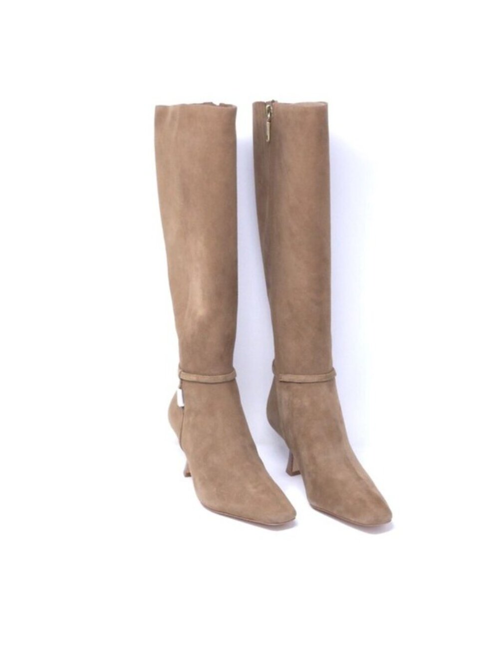 COACH Raquel Cedar Boots Suede Ankle Size 6M - Picture 2 of 13